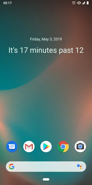 Nanji clock widget